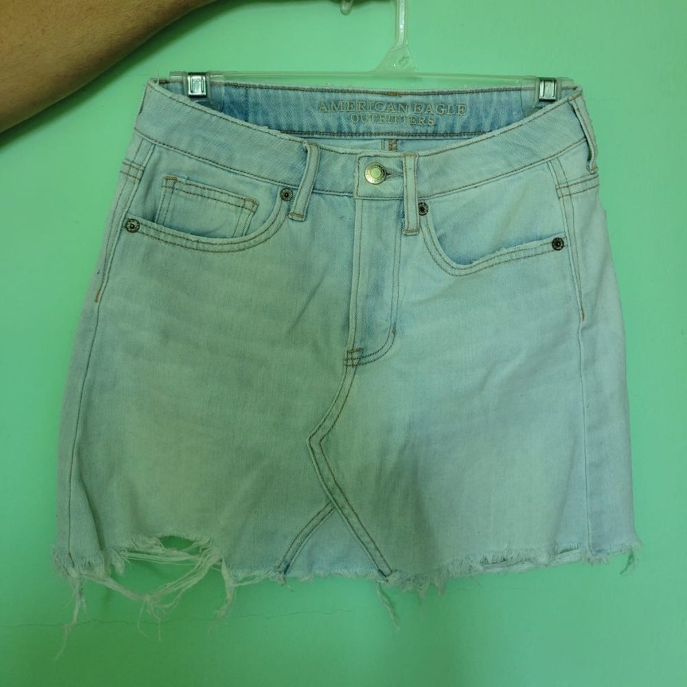 American Eagle Outfitters jean skirt